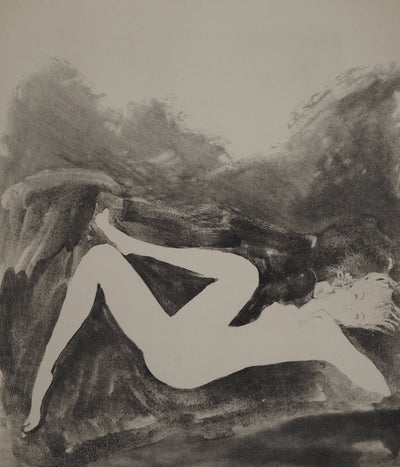 Jean-Gabriel DOMERGUE : Volupté, Gravure originale (photo de détail 2) - Crédit photo : Galerie Art.Paris