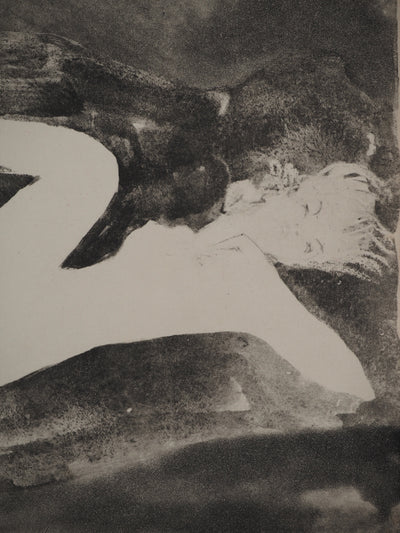 Jean-Gabriel DOMERGUE : Volupté, Gravure originale (photo de détail 3) - Crédit photo : Galerie Art.Paris