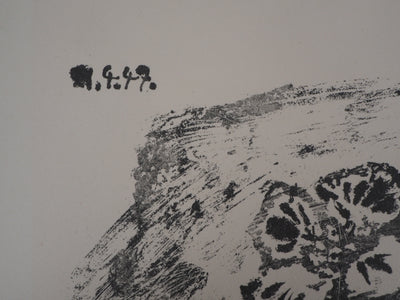 Pablo PICASSO : Petit pot de fleurs, Lithographie originale (photo de détail 5) - Crédit photo : Galerie Art.Paris