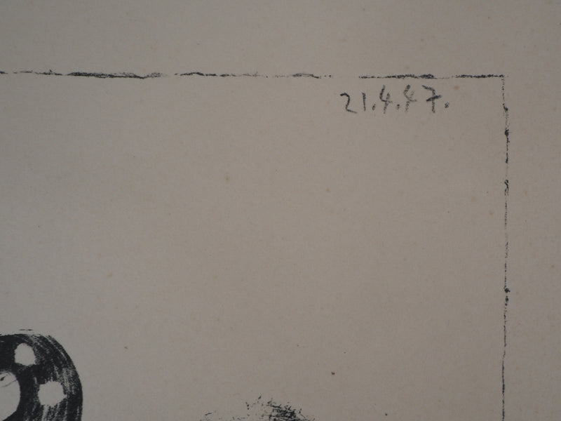 Pablo PICASSO : Tasse et pomme, Lithographie originale (photo de détail 5) - Crédit photo : Galerie Art.Paris