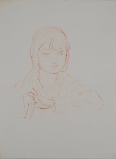 André DIGNIMONT : Claudia, Lithographie originale (vue générale) - Crédit photo : Galerie Art.Paris