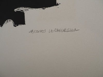 Jacques LE CHEVALLIER : Sillon, Gravure sur bois originale (photo de détail 6) - Crédit photo : Galerie Art.Paris