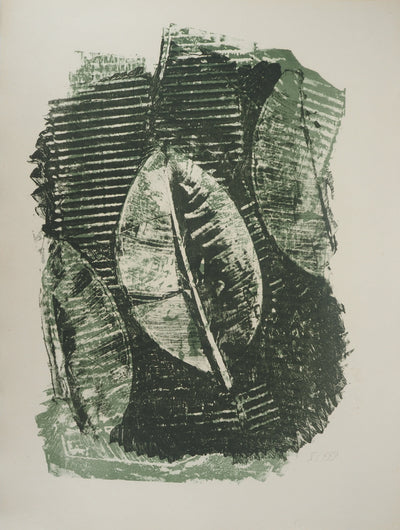 Max ERNST : Ficus Elastica, c., Lithographie originale (vue générale) - Crédit photo : Galerie Art.Paris