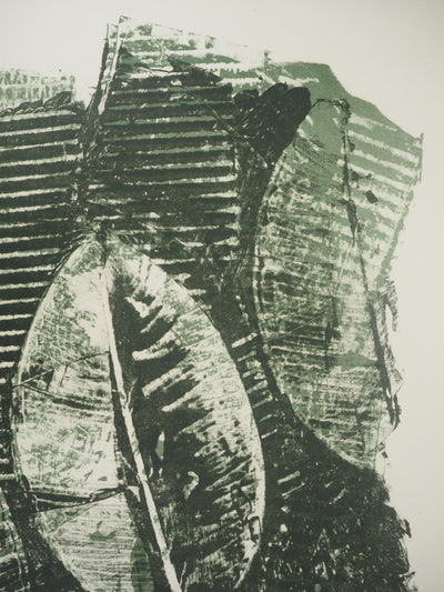 Max ERNST : Ficus Elastica, c., Lithographie originale (photo de détail 4) - Crédit photo : Galerie Art.Paris