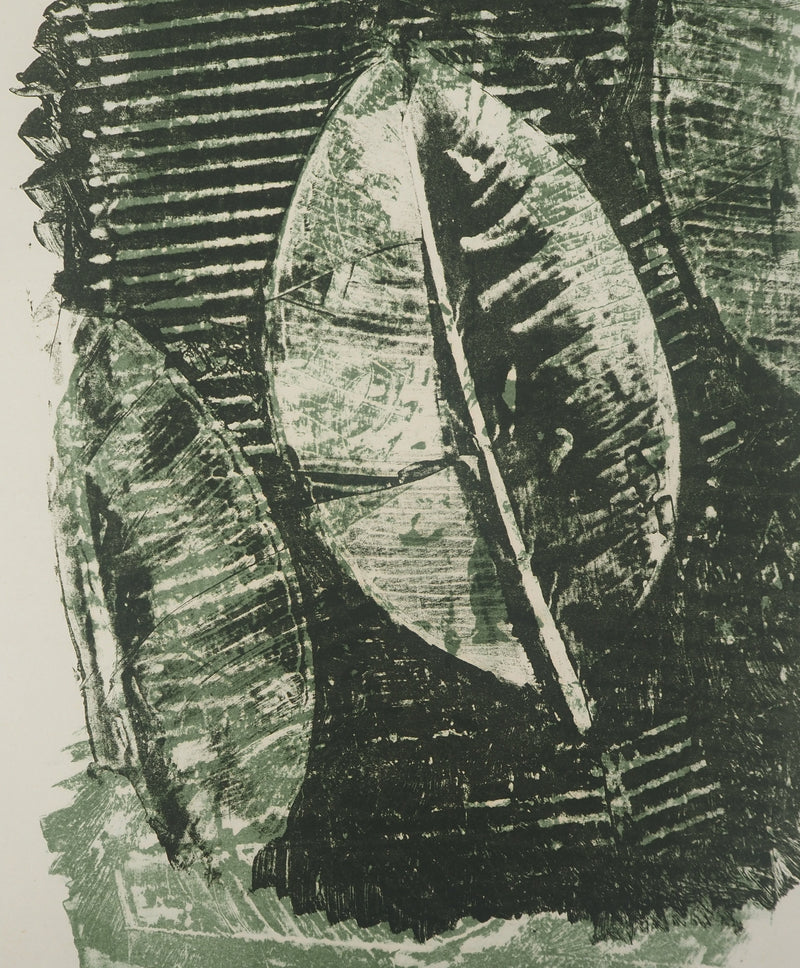 Max ERNST : Ficus Elastica, c., Lithographie originale (photo de détail 5) - Crédit photo : Galerie Art.Paris