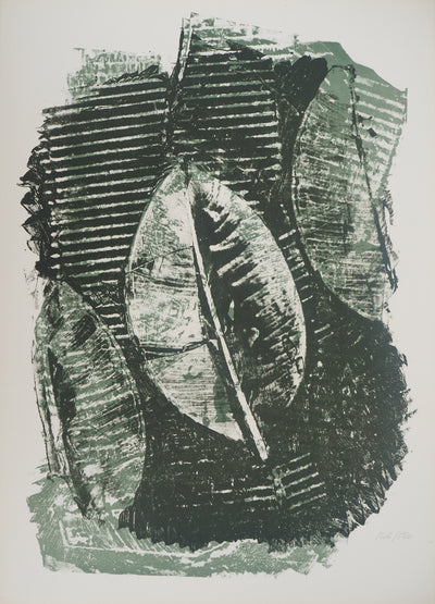 Max ERNST : Ficus Elastica, c., Lithographie originale (vue générale) - Crédit photo : Galerie Art.Paris