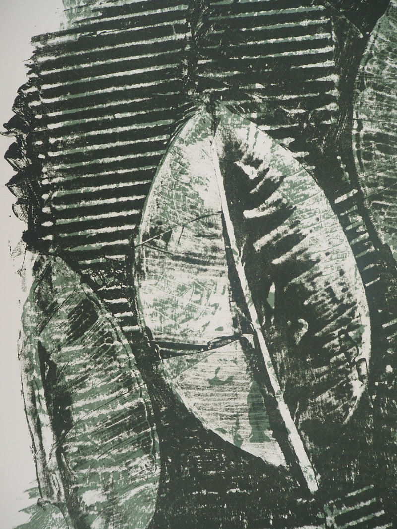 Max ERNST : Ficus Elastica, c., Lithographie originale (photo de détail 4) - Crédit photo : Galerie Art.Paris