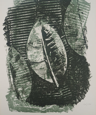 Max ERNST : Ficus Elastica, c., Lithographie originale (photo de détail 6) - Crédit photo : Galerie Art.Paris