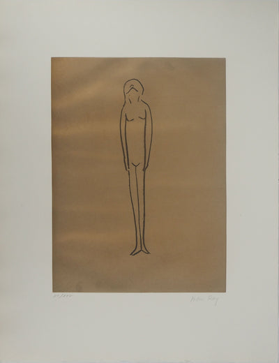 Man RAY : Silhouette féminine, Gravure originale (vue générale) - Crédit photo : Galerie Art.Paris