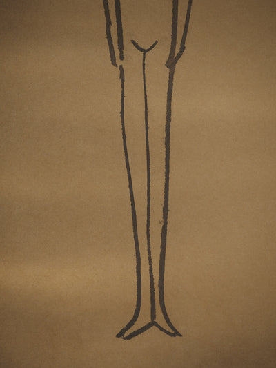 Man RAY : Silhouette féminine, Gravure originale (photo de détail 5) - Crédit photo : Galerie Art.Paris