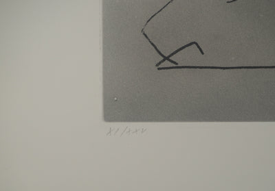 Man RAY : L'étreinte du cygne, Gravure originale (photo de détail 8) - Crédit photo : Galerie Art.Paris