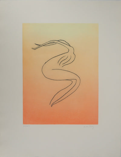 Man RAY : Flamme dansante, Gravure originale (vue générale) - Crédit photo : Galerie Art.Paris