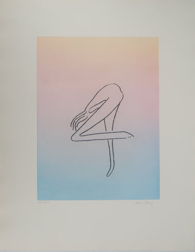 Man RAY : Equilibre et légèreté, Gravure originale (vue générale) - Crédit photo : Galerie Art.Paris