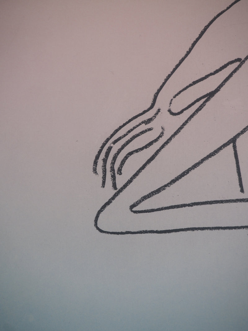 Man RAY : Equilibre et légèreté, Gravure originale (photo de détail 5) - Crédit photo : Galerie Art.Paris