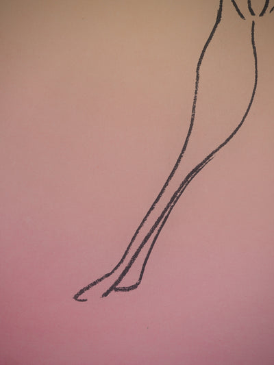 Man RAY : Silhouette en équilibre, Gravure originale (photo de détail 5) - Crédit photo : Galerie Art.Paris