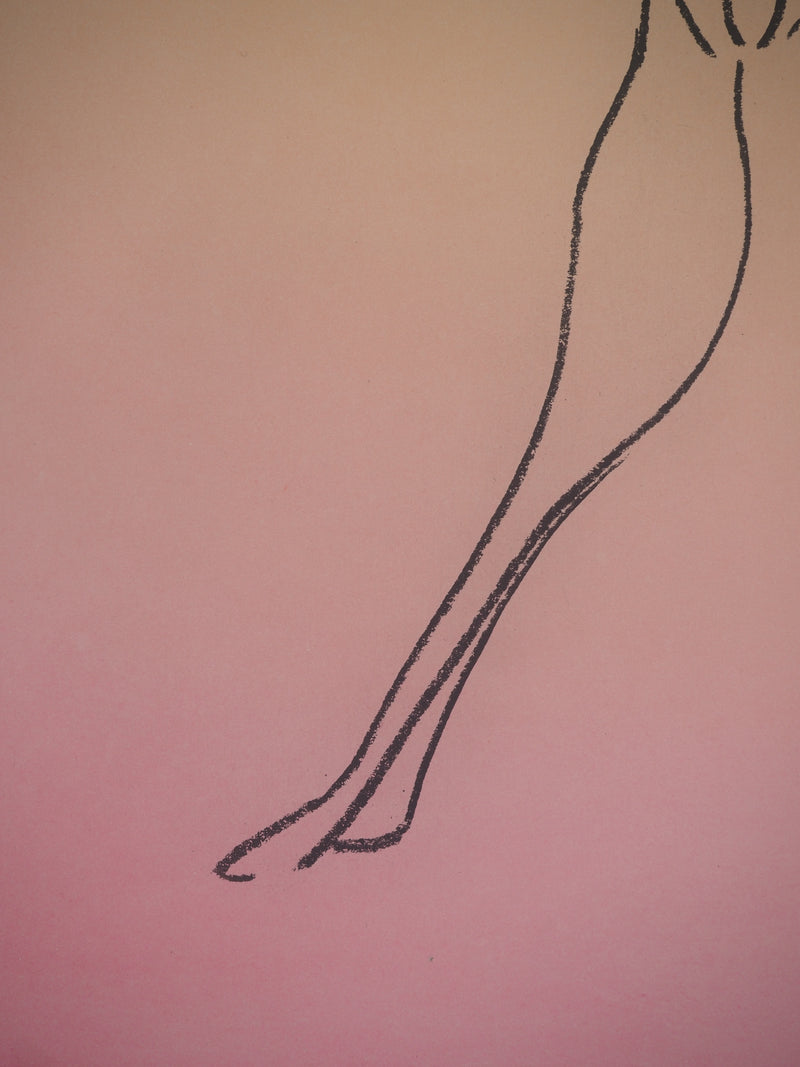 Man RAY : Silhouette en équilibre, Gravure originale (photo de détail 5) - Crédit photo : Galerie Art.Paris