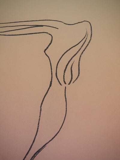 Man RAY : Silhouette en équilibre, Gravure originale (photo de détail 6) - Crédit photo : Galerie Art.Paris