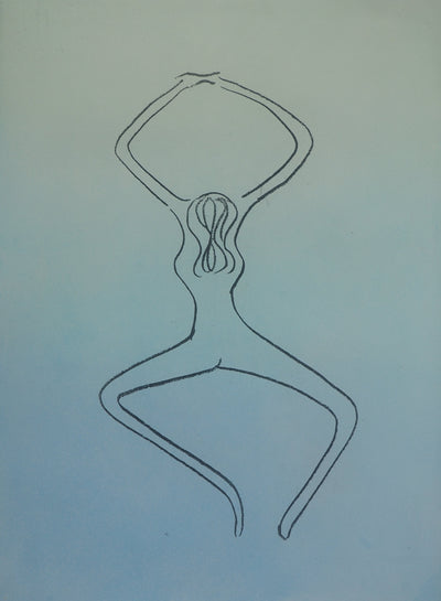 Man RAY : La nageuse, Gravure originale (photo de détail 3) - Crédit photo : Galerie Art.Paris