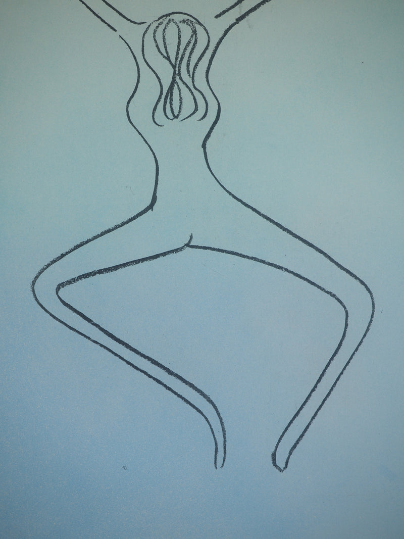 Man RAY : La nageuse, Gravure originale (photo de détail 6) - Crédit photo : Galerie Art.Paris