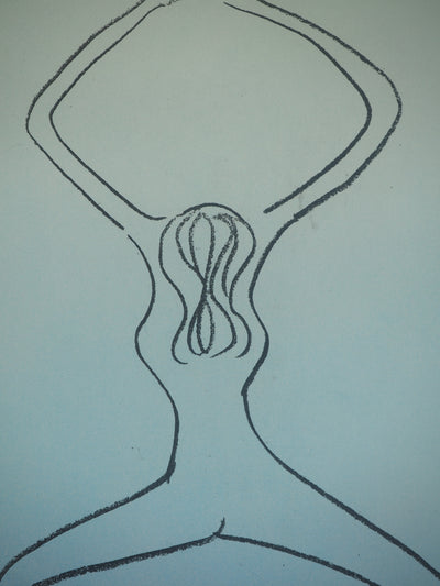 Man RAY : La nageuse, Gravure originale (photo de détail 4) - Crédit photo : Galerie Art.Paris
