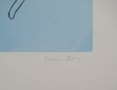 Man RAY : La nageuse, Gravure originale (photo de détail 2) - Crédit photo : Galerie Art.Paris