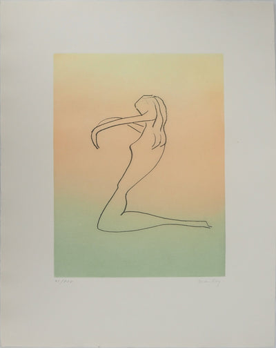 Man RAY : Légèreté du corps, Gravure originale (vue générale) - Crédit photo : Galerie Art.Paris