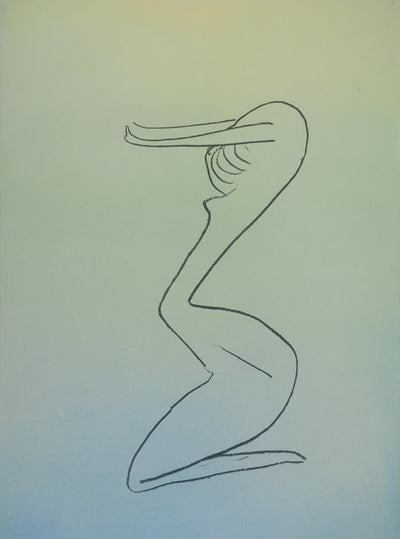 Man RAY : Elan du corps, Gravure originale (photo de détail 3) - Crédit photo : Galerie Art.Paris