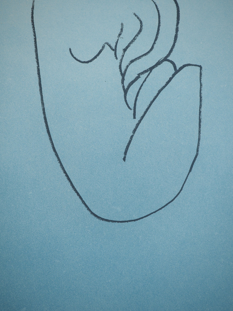 Man RAY : Silhouette recroquevillée, Gravure originale (photo de détail 5) - Crédit photo : Galerie Art.Paris