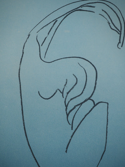 Man RAY : Silhouette recroquevillée, Gravure originale (photo de détail 6) - Crédit photo : Galerie Art.Paris