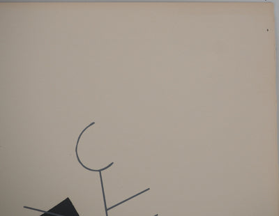Man RAY : Composition abstraite, Lithographie originale (photo de détail 6) - Crédit photo : Galerie Art.Paris