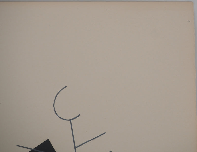 Man RAY : Composition abstraite, Lithographie originale (photo de détail 6) - Crédit photo : Galerie Art.Paris