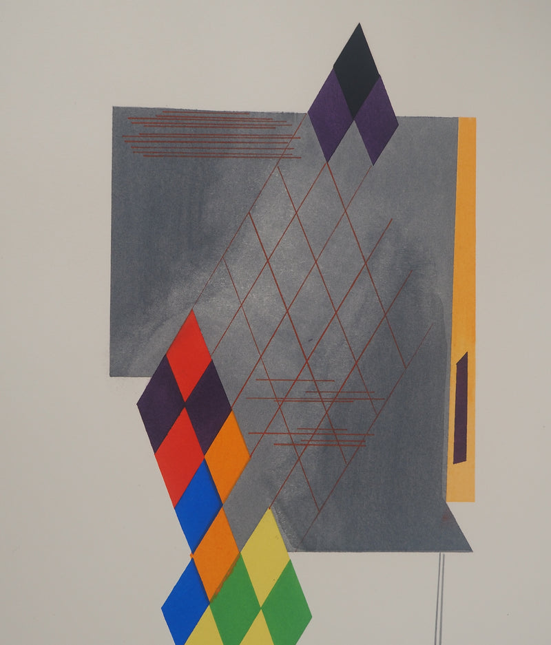 Man RAY : Cerf-volant, Lithographie originale (photo de détail 4) - Crédit photo : Galerie Art.Paris