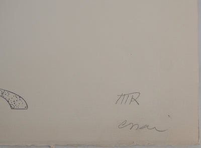 Man RAY : Cerf-volant, Lithographie originale (photo de détail 2) - Crédit photo : Galerie Art.Paris