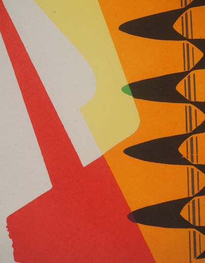 Man RAY : Fusion colorée, Lithographie originale (photo de détail 6) - Crédit photo : Galerie Art.Paris