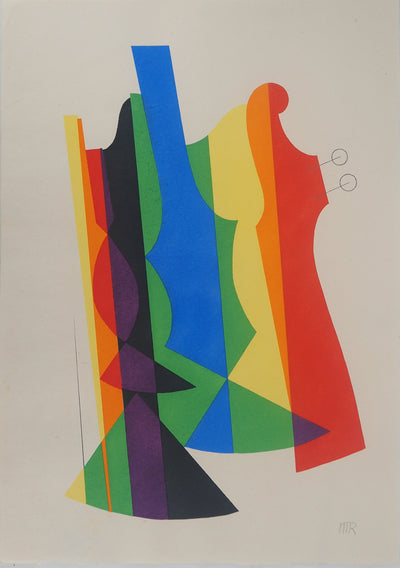 Man RAY : Orchestre, Lithographie originale (vue générale) - Crédit photo : Galerie Art.Paris