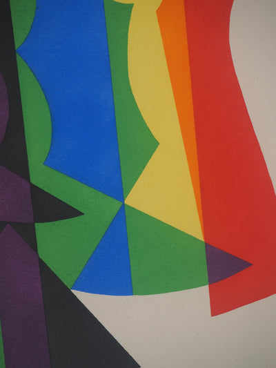 Man RAY : Orchestre, Lithographie originale (photo de détail 5) - Crédit photo : Galerie Art.Paris