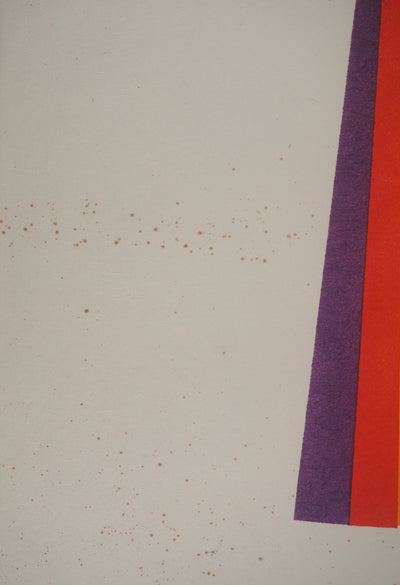 Man RAY : Mime en couleurs, Lithographie originale (photo de détail 6) - Crédit photo : Galerie Art.Paris