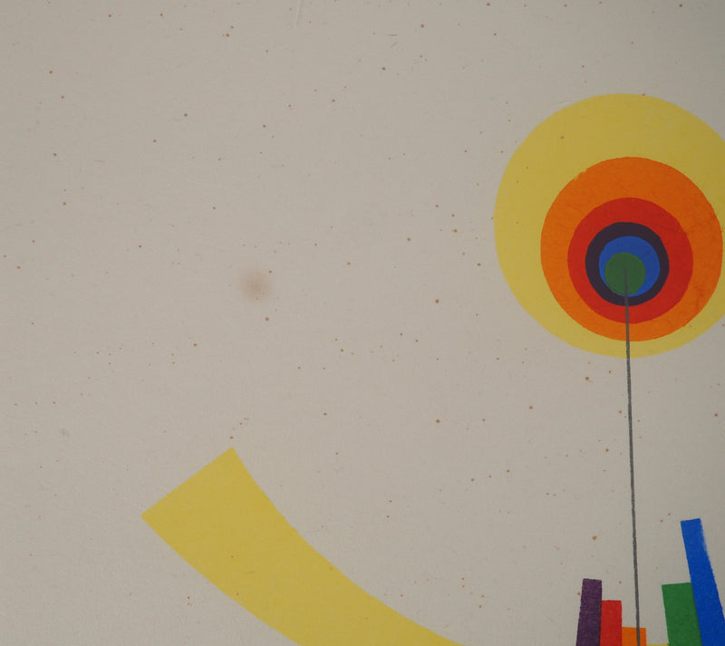 Man RAY : Mime en couleurs, Lithographie originale (photo de détail 7) - Crédit photo : Galerie Art.Paris