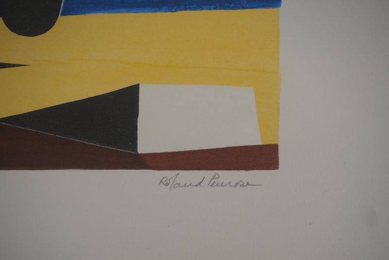 Roland PENROSE : Hommage à Man Ray, Lithographie originale (photo de détail 2) - Crédit photo : Galerie Art.Paris