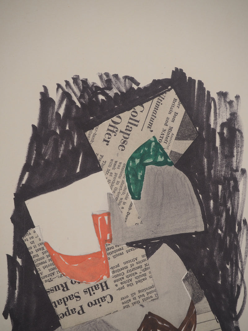 Hans RICHTER : Faits divers, Lithographie originale (photo de détail 4) - Crédit photo : Galerie Art.Paris