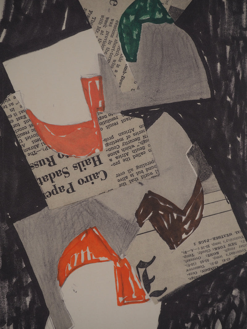 Hans RICHTER : Faits divers, Lithographie originale (photo de détail 5) - Crédit photo : Galerie Art.Paris