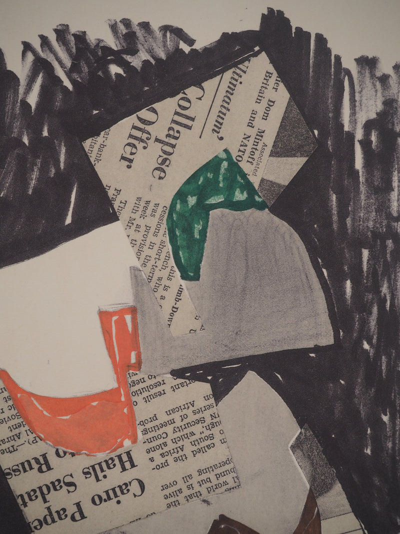 Hans RICHTER : Faits divers, Lithographie originale (photo de détail 6) - Crédit photo : Galerie Art.Paris