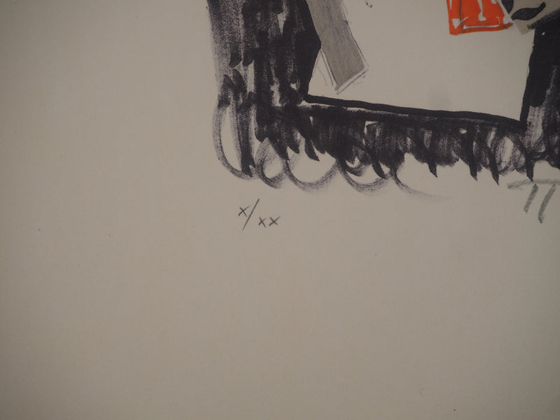 Hans RICHTER : Faits divers, Lithographie originale (photo de détail 7) - Crédit photo : Galerie Art.Paris