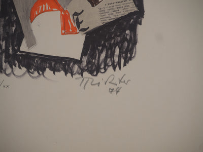 Hans RICHTER : Faits divers, Lithographie originale (photo de détail 3) - Crédit photo : Galerie Art.Paris