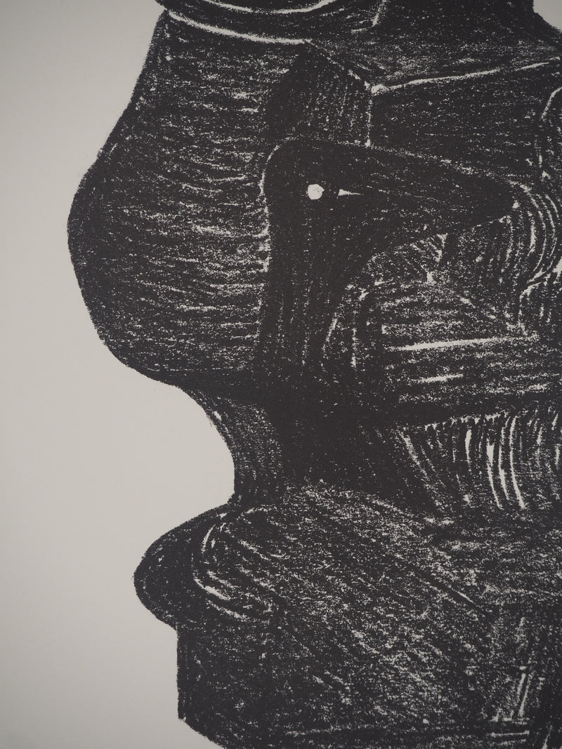 Henry MOORE : Mother and Child, Lithographie originale (photo de détail 5) - Crédit photo : Galerie Art.Paris