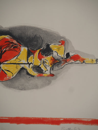 Graham SUTHERLAND : Flying and Floating Forms, Lithographie originale (photo de détail 5) - Crédit photo : Galerie Art.Paris