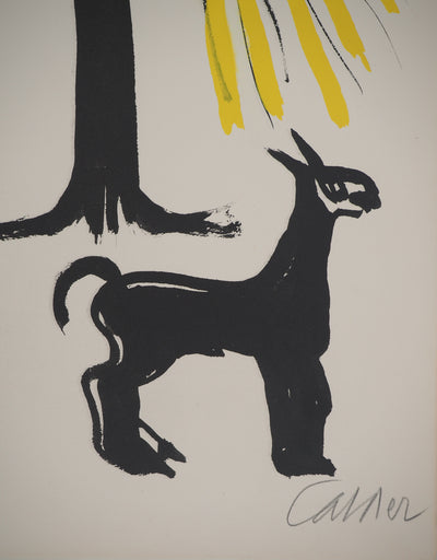 Alexander CALDER : Hollywood : Hommage au Cinéma, Lithographie originale (photo de détail 4) - Crédit photo : Galerie Art.Paris