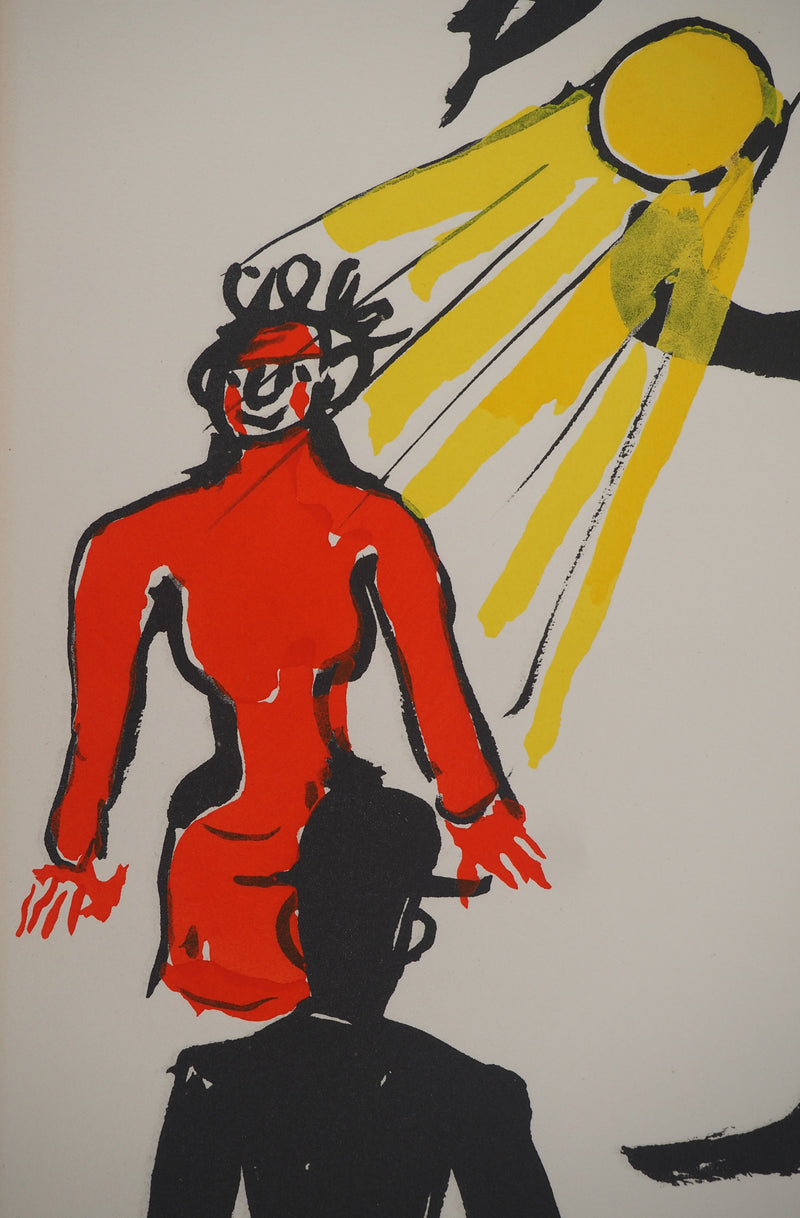 Alexander CALDER : Hollywood : Hommage au Cinéma, Lithographie originale (photo de détail 6) - Crédit photo : Galerie Art.Paris