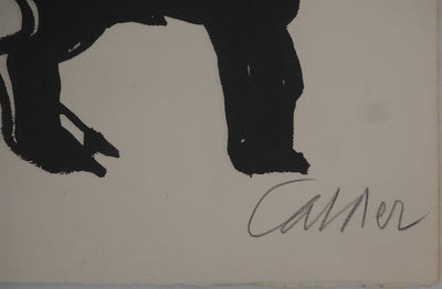 Alexander CALDER : Hollywood : Hommage au Cinéma, Lithographie originale (photo de détail 2) - Crédit photo : Galerie Art.Paris