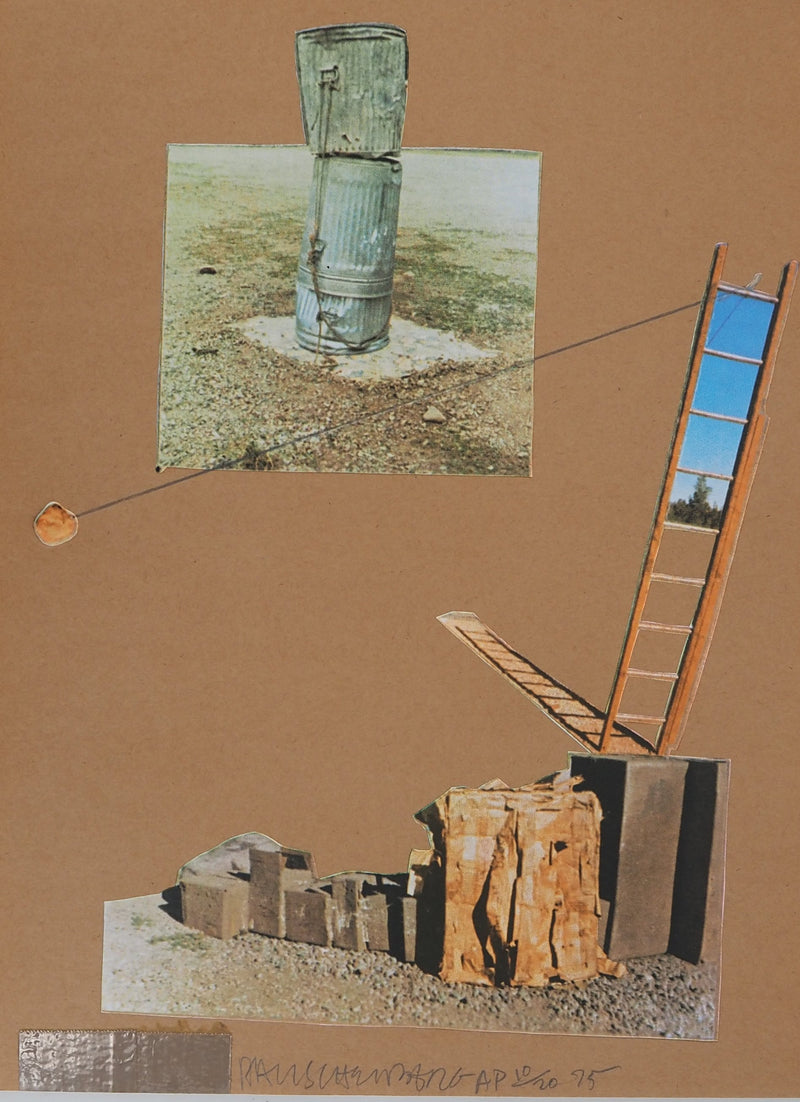 Robert RAUSCHENBERG : Composition équilibre, Sérigraphie originale (photo de détail 3) - Crédit photo : Galerie Art.Paris